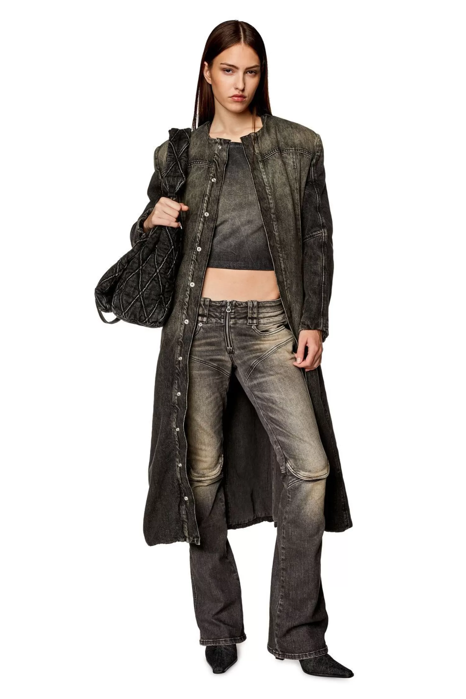Women Diesel Bootcut And Flare Jeans Belthy 0Jgal